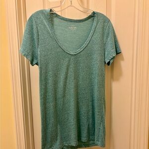 J Crew Women's Teal T-Shirt